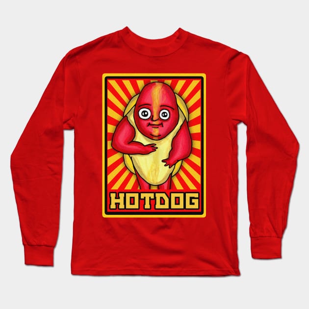 HOTDOG Long Sleeve T-Shirt by BEAVERNIGHT